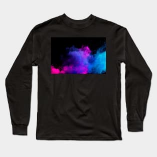 Abstract Paint Splash Long Sleeve T-Shirt